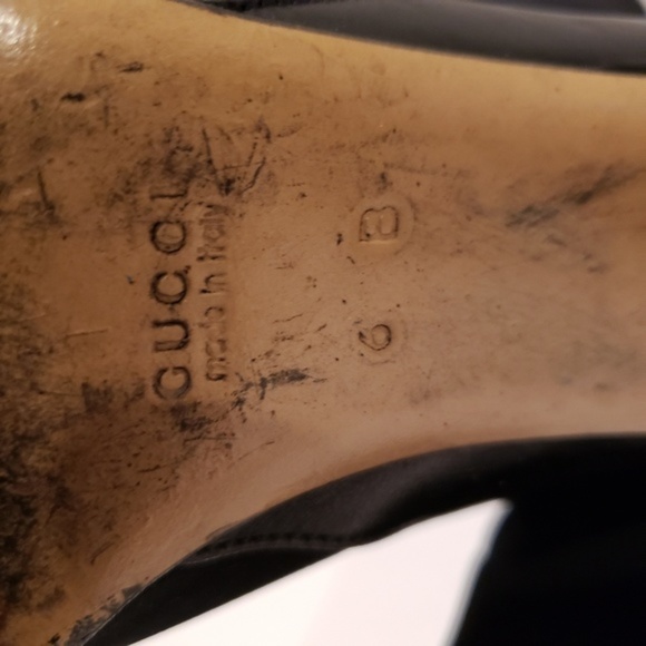 Gucci boots size 6 black stretch boots - Picture 7 of 7